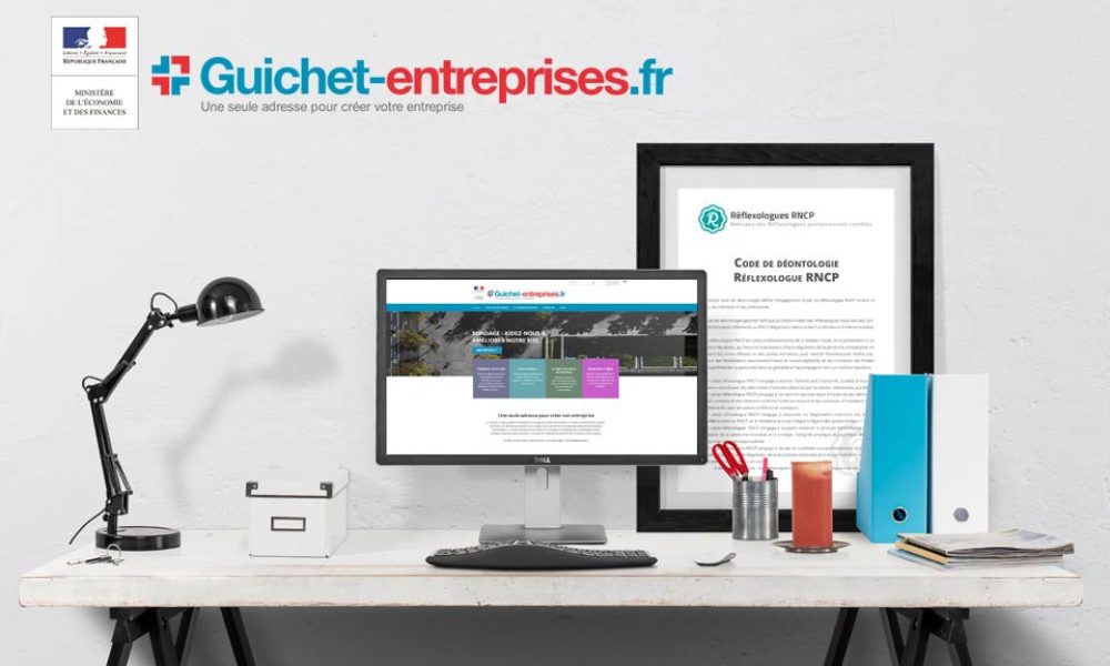 guichet entreprise reflexologie