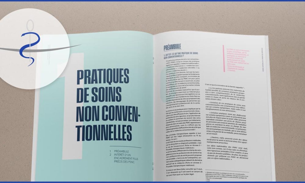 Rapport de l’Ordre des médecins sur les pratiques de soins non conventionnelles