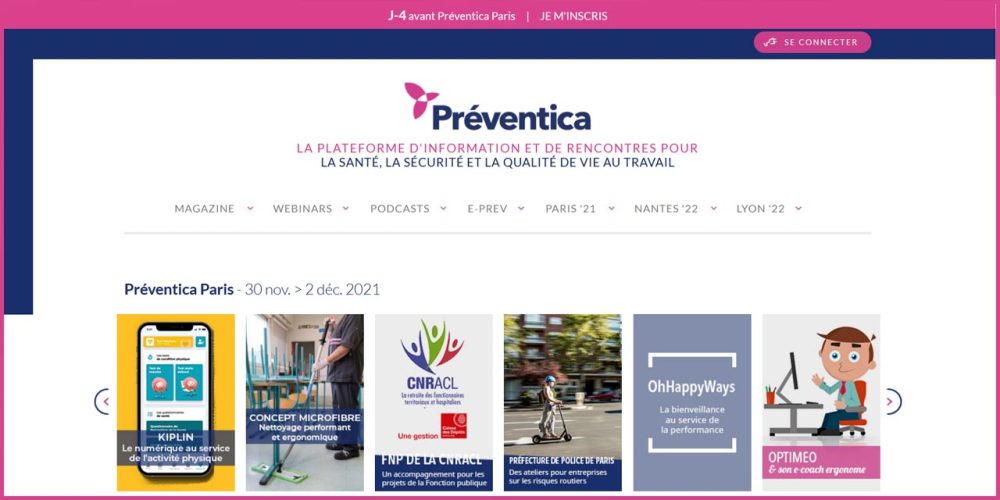 Salon Preventica Paris