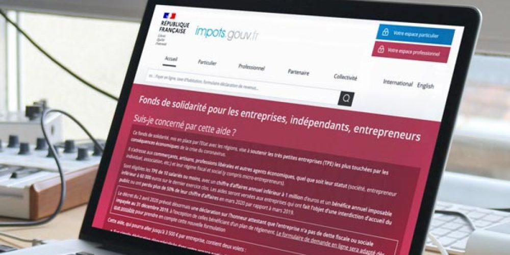 Fonds de solidarité pour les entreprises, indépendants, entrepreneurs