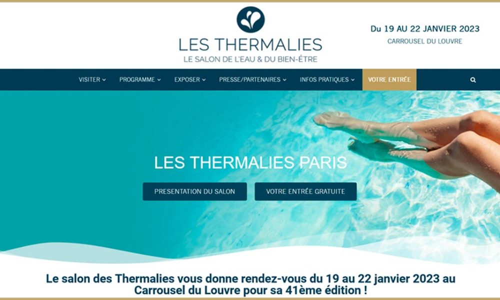 Les Thermalies, salon de l’eau et du bien-être